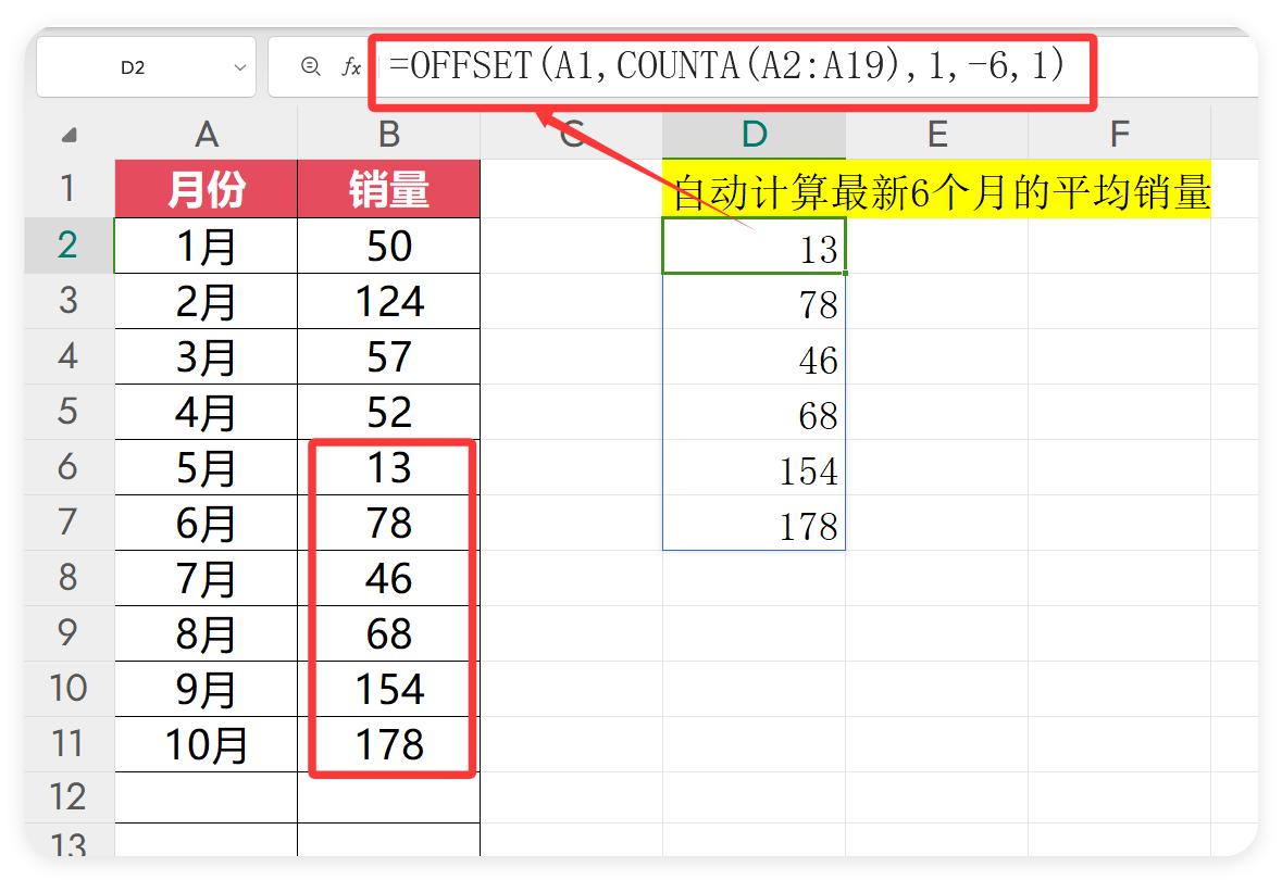 5个参数+3大案例，让你彻底玩转OFFSET函数！-爱办网